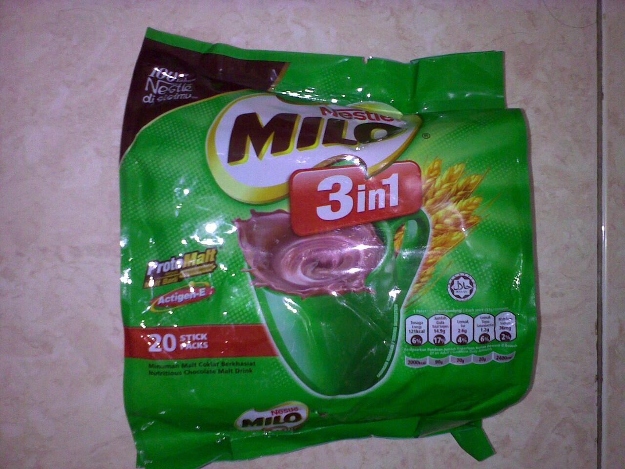 Jual Milo Malaysia Fuze Original 3in1 Isi 20 Sachet jual milo malaysia fuze original 3in1 isi 20 sachet