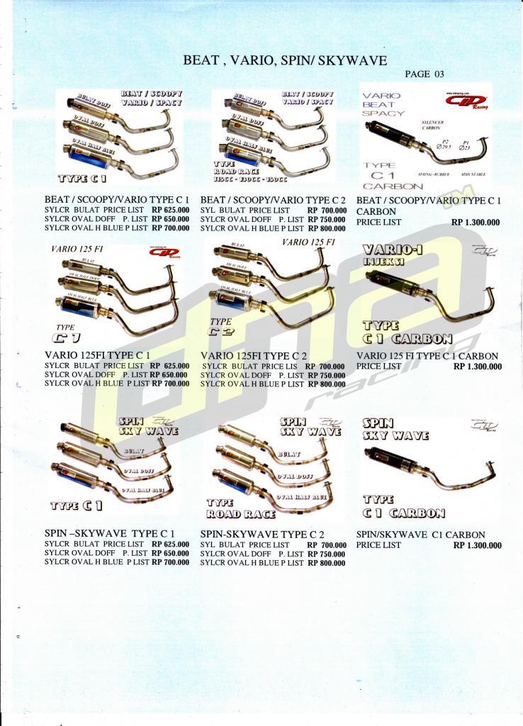 racing harga new knalpot blade honda KASKUS DLL BLOK PISTON from KNALPOT,   HEAD,