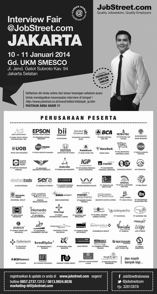 Jadwal job fair