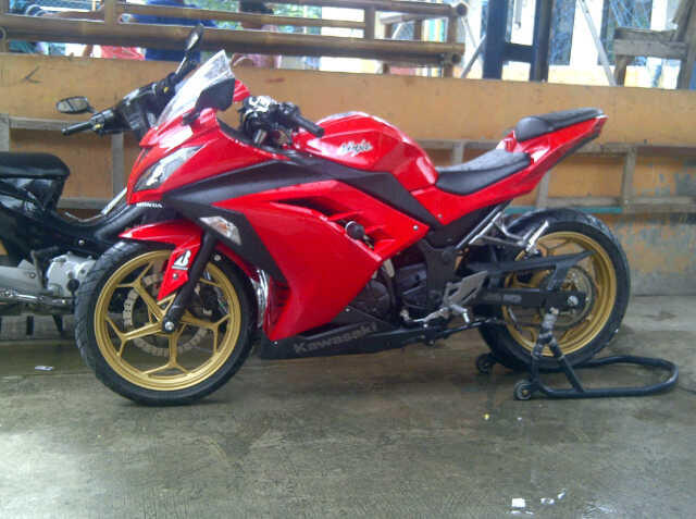 Terjual Jual Over Kredit Kawasaki Ninja Fi Tahun Warna Merah