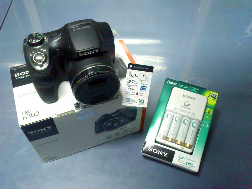 Sony DSCH300, Free Battery Rechargable Kaskus The Largest