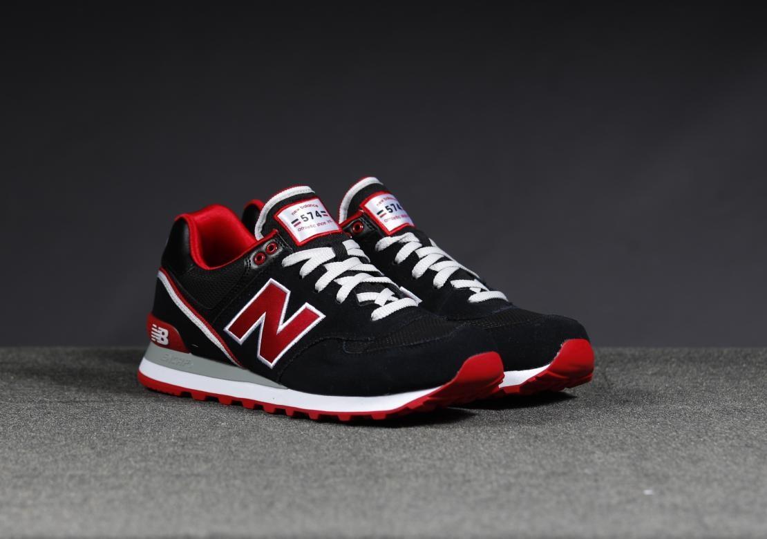 new balance 574 black with earth red