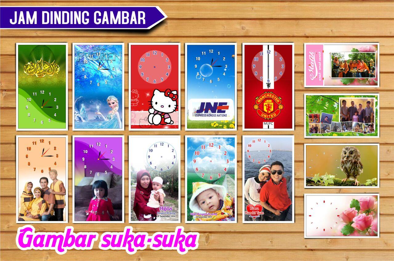 jam dinding print unik printing foto souvenir jam dinding print unik printing foto souvenir