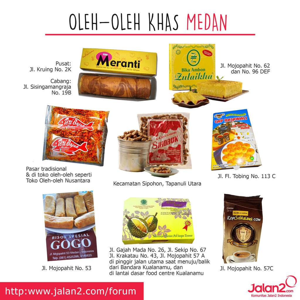 Tips Oleh-Oleh Khas Medan | KASKUS