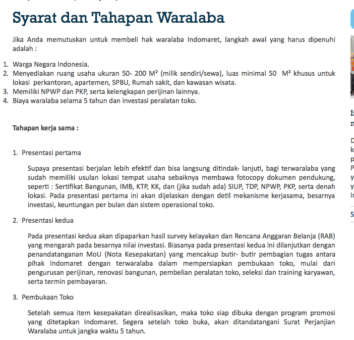 Kontrak Kerja Indomaret / 14 Contoh Surat Kontrak Kerja Harian