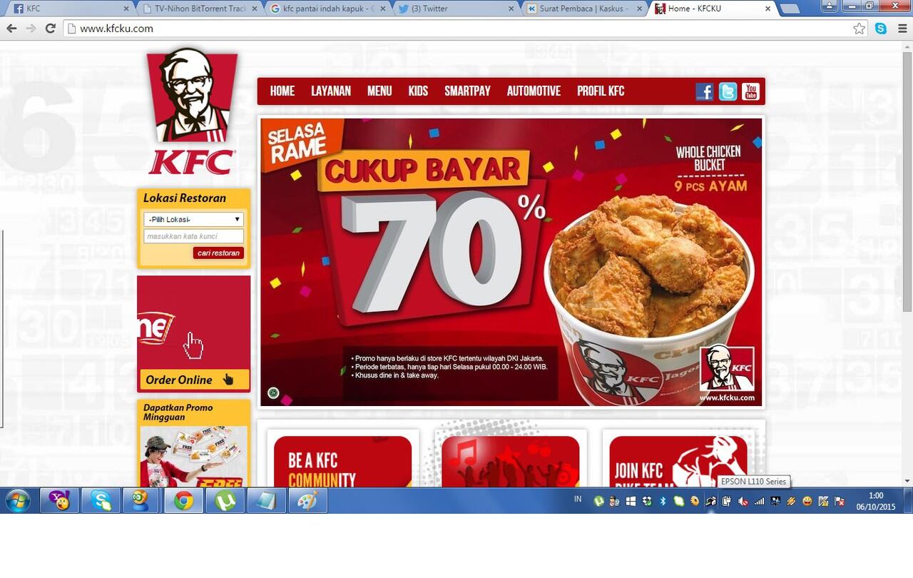 Promo KFC Penipuan Terutama KFC PIK KASKUS