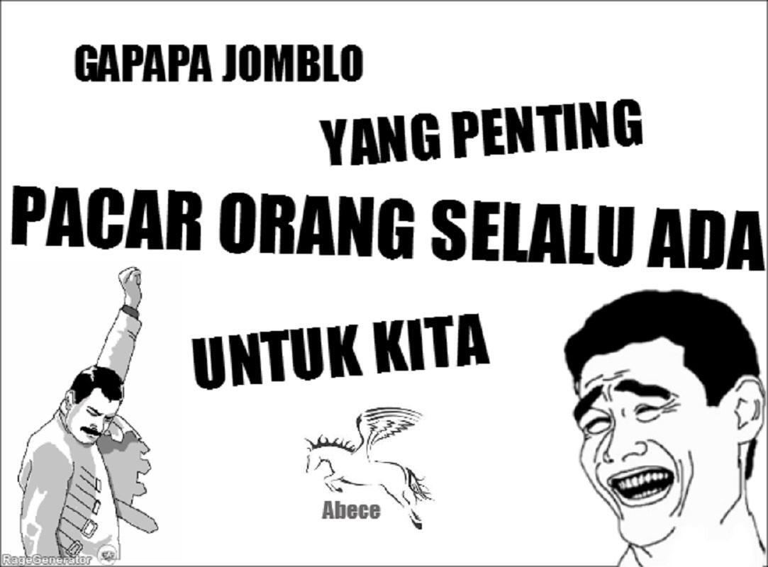 Meme Comic Jomblo Expo DP BBM