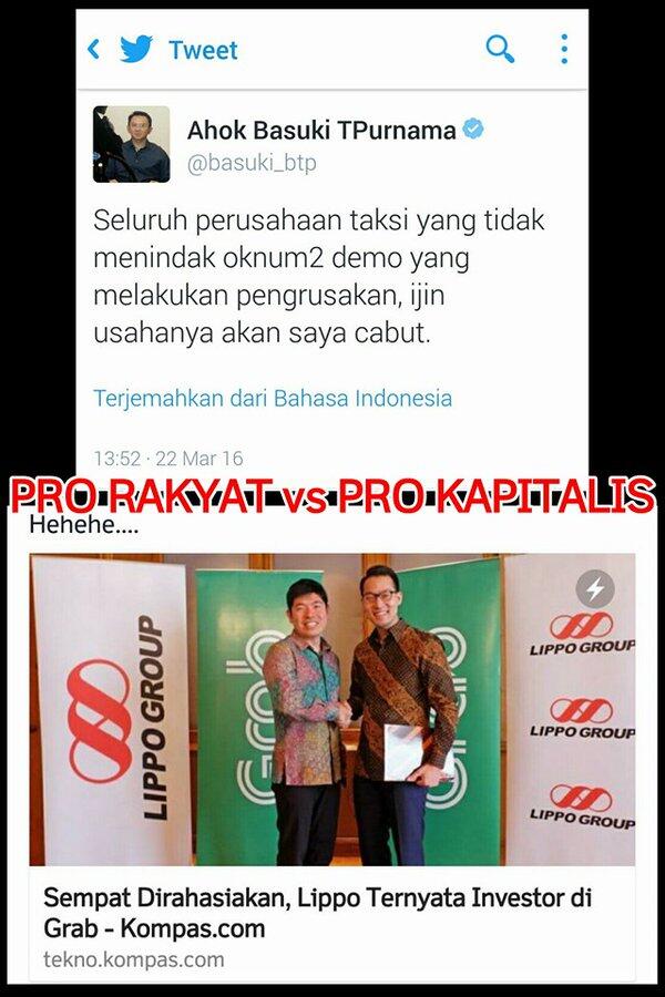 ahok btp Izin Anarkistis Taksi Ancam  Cabut Perusahaan KASKUS Ahok