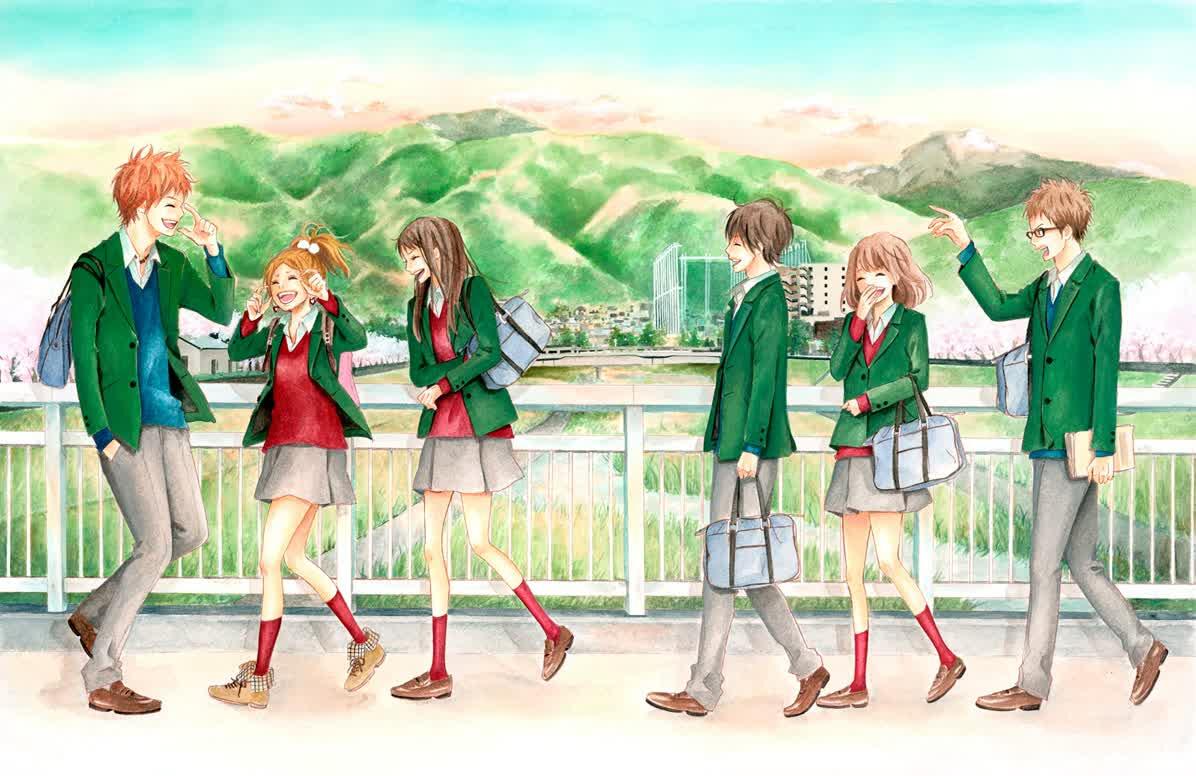 Anime Orange Kisah Mengharukan Persahabatan Hingga Menciptakan Dunia Paralel Gambar