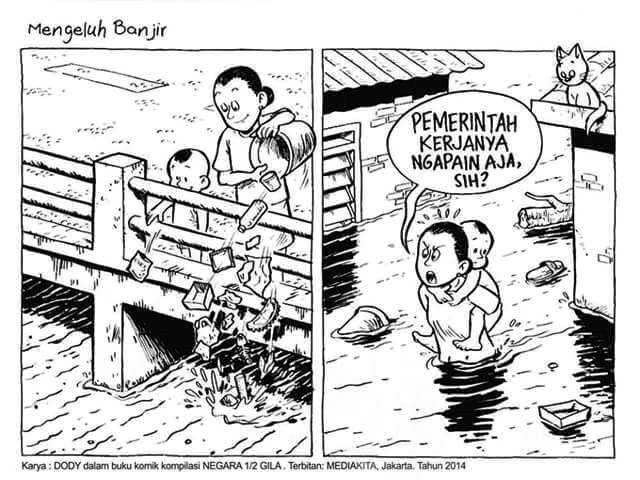 Kenapa ya Jakarta banjir terus?