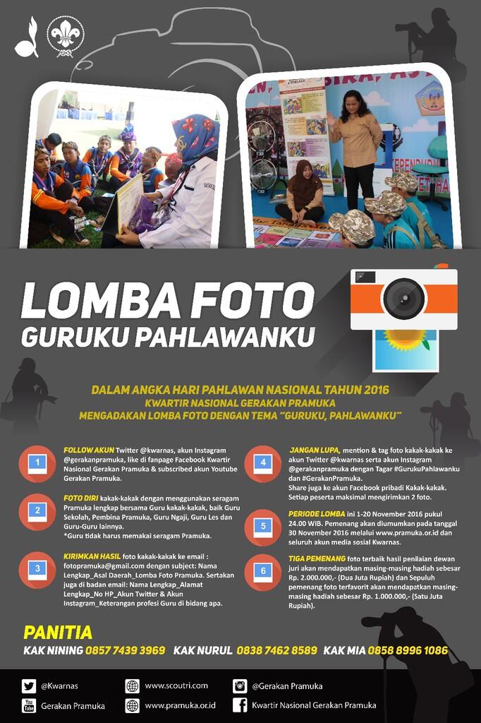 Lomba Foto Pramuka “Guruku, Pahlawanku” | KASKUS