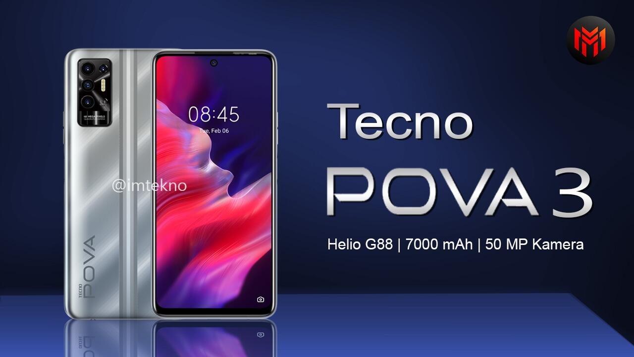 Tecno Pova 3 Jadi Raja Baru Baterai Super Badas 7 000 MAh Cocok Buat