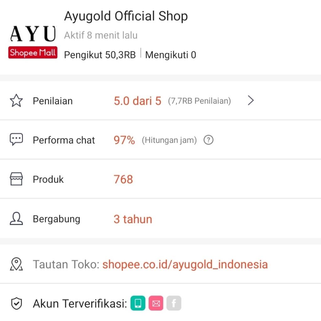 Rekomendasi Toko Emas Asli Di Shopee Terpercaya Kaskus