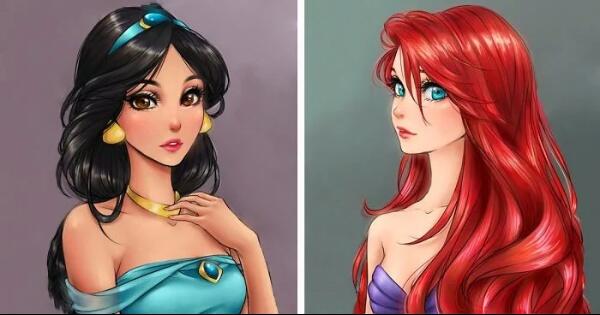 Penampilan Disney Princess Kalo Jadi Tokoh Anime | KASKUS