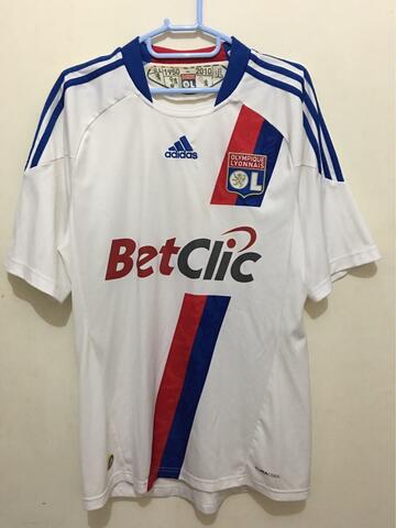 Terjual Jersey Olympique LYON Putih Adidas ORI Baju Bola Jadul KASKUS