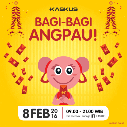 Udah Siap Terima Angpao Dari KASKUS Gan? Yuk Masuk Sini!