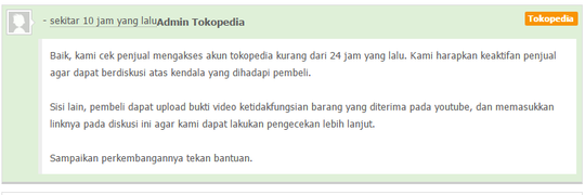 Surat Terbuka Untuk Tokopedia (Kebijakan, bukan bijak, tapi bodoh!!!)