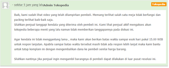 Surat Terbuka Untuk Tokopedia (Kebijakan, bukan bijak, tapi bodoh!!!)
