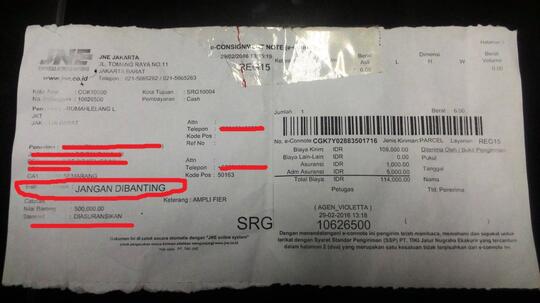 Kasus Langka! JNE YES Paket Tertukar,Salah Kirim,Ga Bisa Klaim Kompensasi