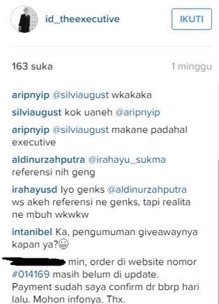 [Pengalaman] Belanja di The Executive Online Indonesia: Tidak Recommended