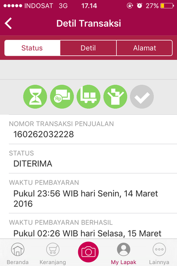 Dana dari pembeli kog lama cairnya