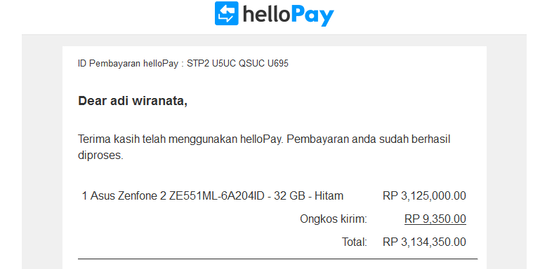 HELLOPAY jasa bayar tapi tidak bayar! MALING