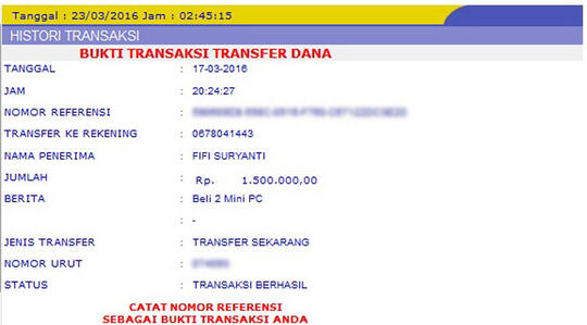 Waspada Netizen ! Kisah Nyata Tertipu Penjual di OLX a/n : Banu Iskandar