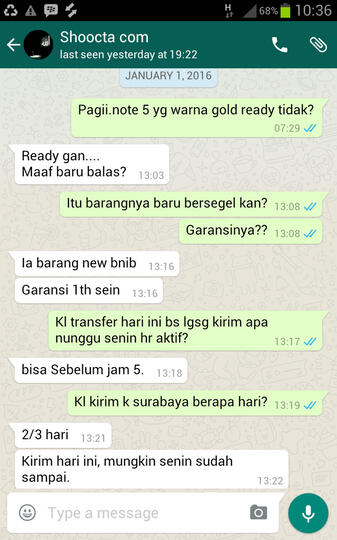 SHOOCTA.COM toko online PENIPU, M BADRUS SHOLEH BAJINGAN KELAS KAKAP