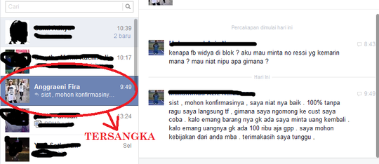 Surat Terbuka Untuk Anggraeni Fira atau Rek BCA a/n Nova Wijaya