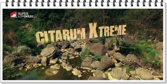 Trial Bike Ekstrim di Sungai Citarum