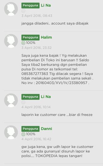 HATI HATI TOKOPEDIA di HACK dan NOT SAFE ! 