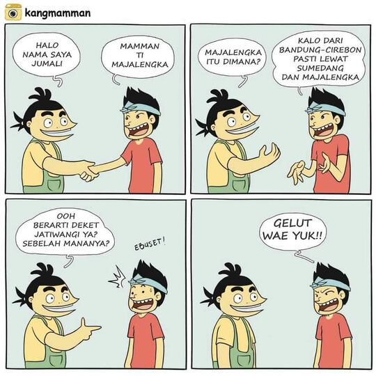 Inilah 8 Respon Seseorang Ketika Berkenalan Dengan  Orang Majalengka