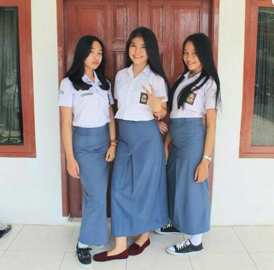 Rok Span Cewek SMA kekinian katanya IGO inside ++