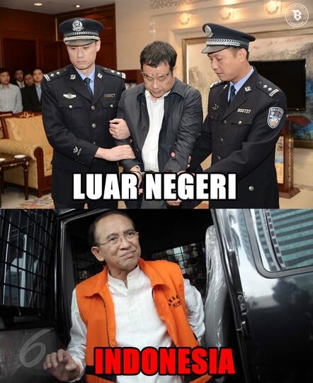 Big Match !! Koruptor Indonesia vs Luar Negeri