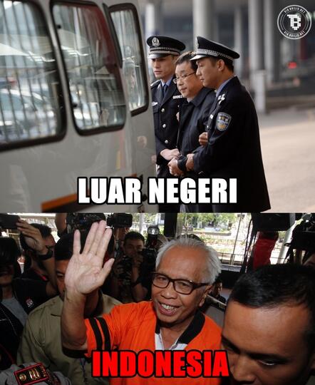 Big Match !! Koruptor Indonesia vs Luar Negeri