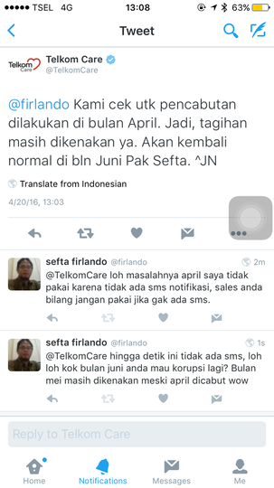 Dibohongi Sales Telkom INDIHOME Hati-Hati 