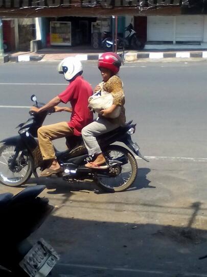  Inilah Fenomena Cara Memakai Helm Yang Berada  Disekitar Kita...