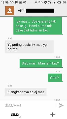 [Ngakak Inside] BB17++ Kisah ku.. Jual TV dapet Gratis  Luluran [+PIC]