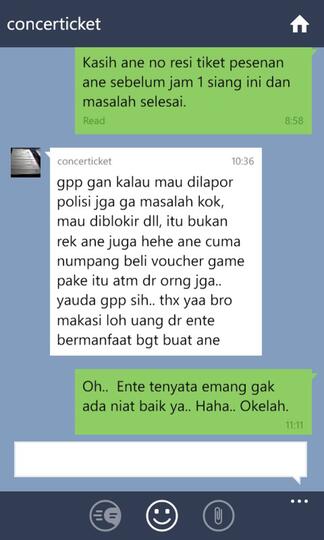 PENIPU PENJUAL TIKET, VOUCHER & KARCIS