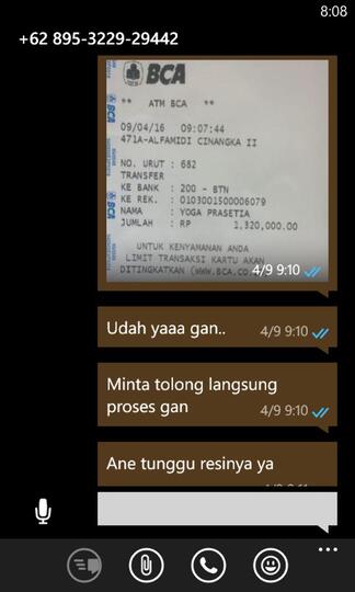 PENIPU PENJUAL TIKET, VOUCHER & KARCIS
