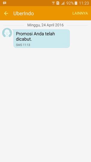 Surat terbuka buat UBER