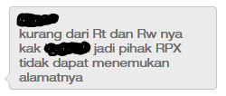 Gagal Ngasih Kado Gara2 Zalora/RPX Butuh RT RW (Tapi Nggak Bilang Apa2)