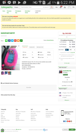 Penipuan Online Cara Baru, Pelaku mencari mangsa via t*k*pedia.com