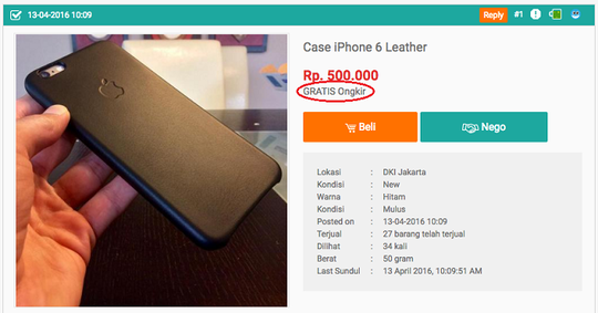 [BERKAS] Gratis Ongkir di KASKUS Jual Beli!