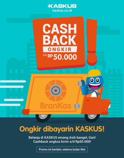 Belanja Asik di KASKUS, Cashback Ongkir Rp 50.000!
