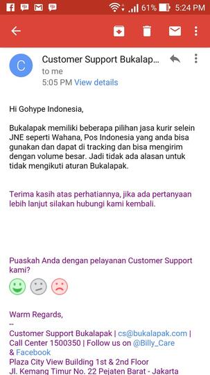 BUKALAPAK menahan dana tanpa keterangan jelas. Parah dan payah.