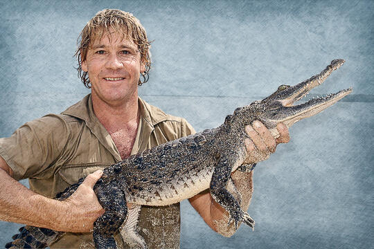 Mengenal Steve Irwin "The Crocodile Hunter"