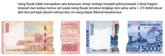 Periksa Dompet Ente Gan!! Siapa Tau Duit Ente GAK LAYAK EDAR !!