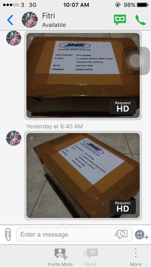 Share - kasus penipuan online modus baru. BEWARE!