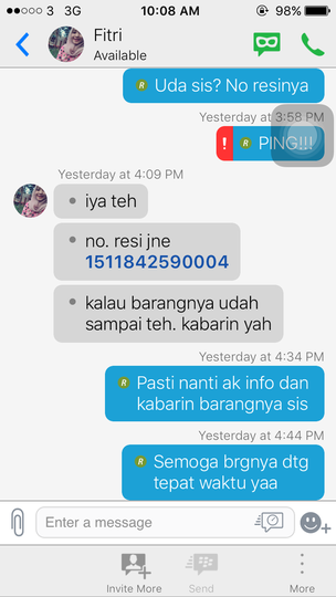 Share - kasus penipuan online modus baru. BEWARE!